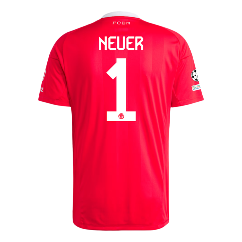 Bayern Munich red champions League Football jersey 2025-26 Fan edition