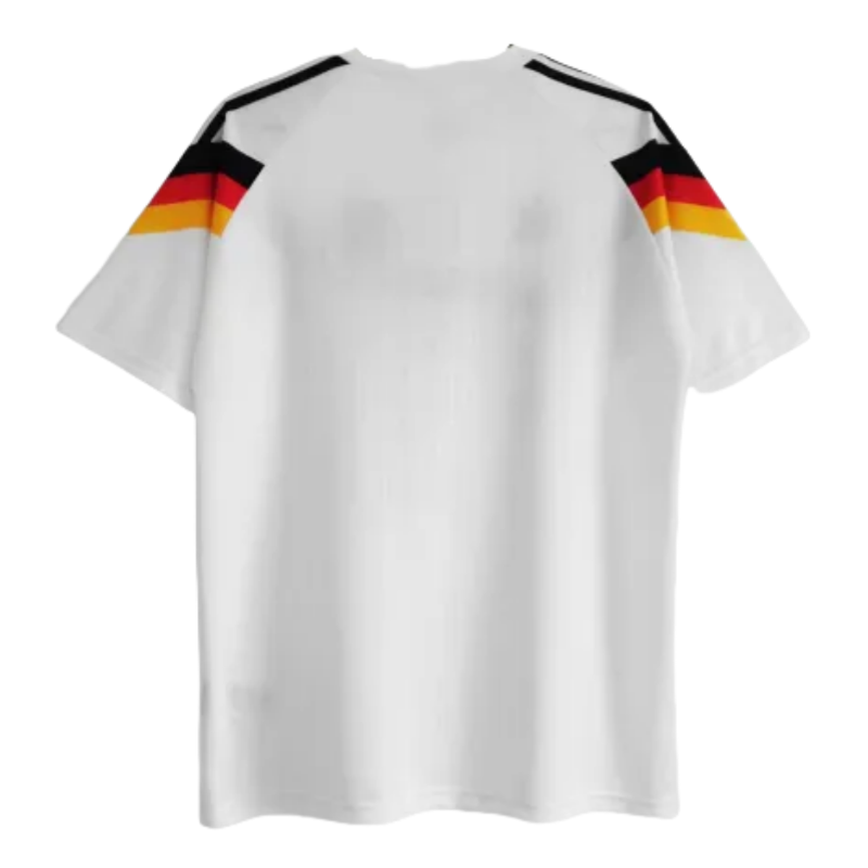 West Germany Retro Jersey Home World Cup 1990