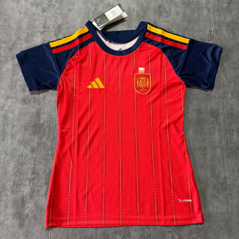 2026 World Cup Spain jersey home women's