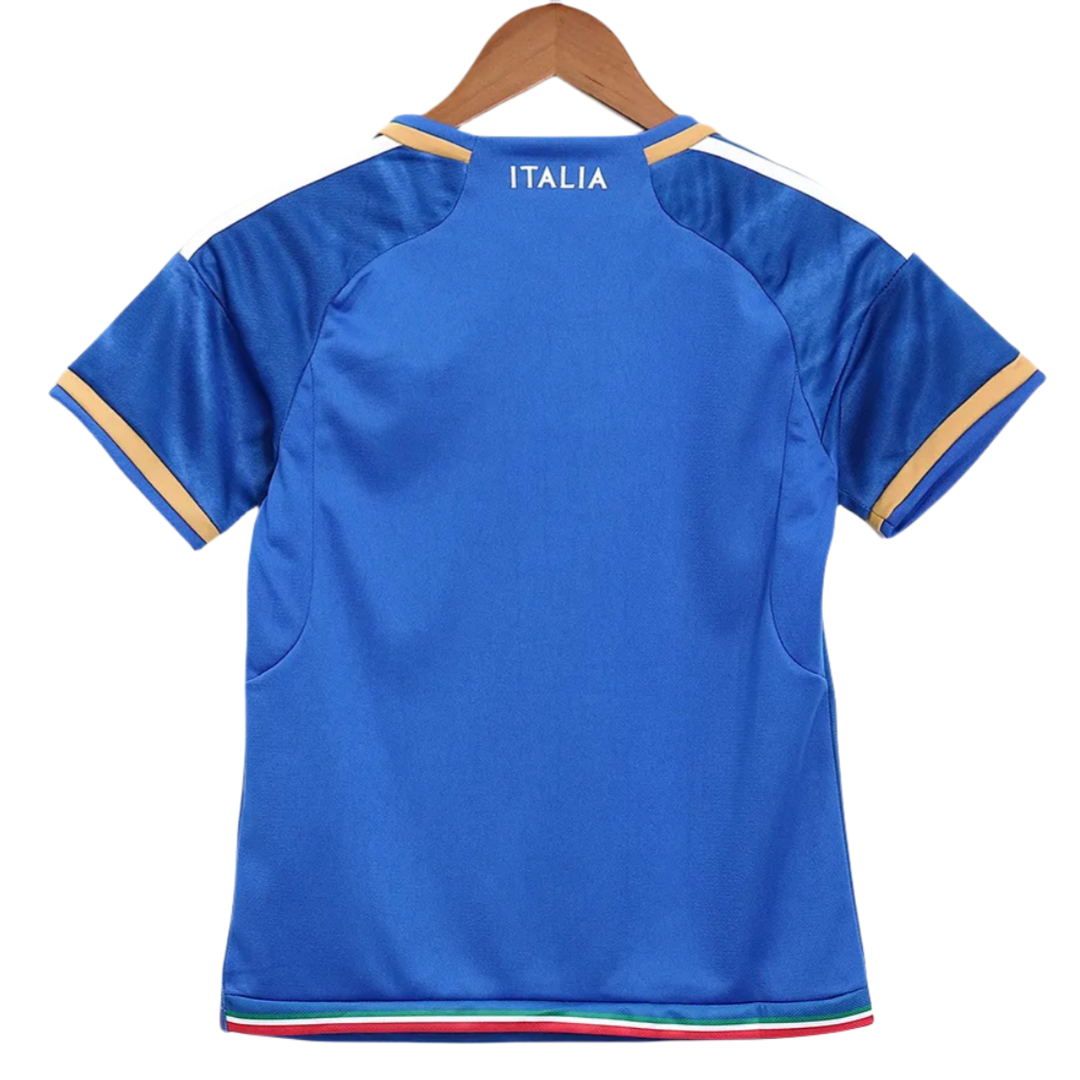 Kids Italy Home Jersey Kit Replica 2023