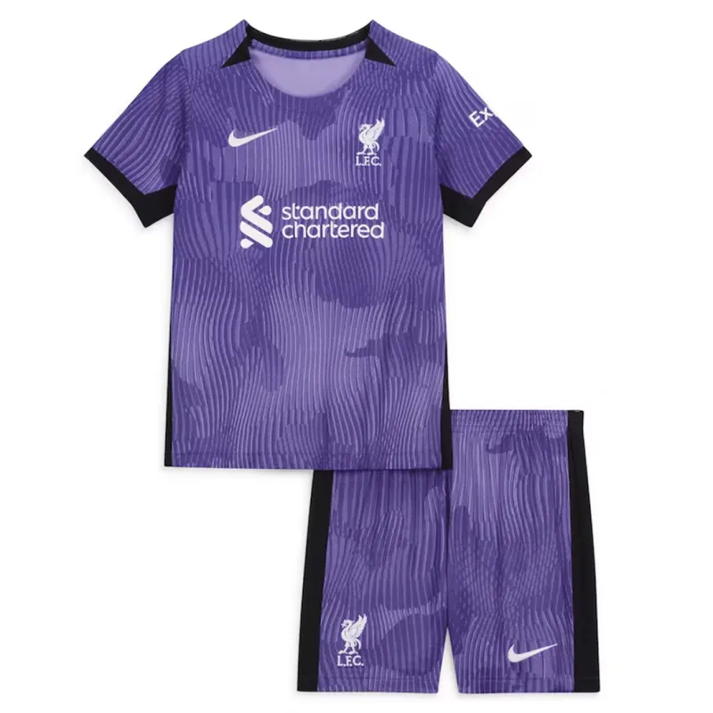 23-24 Kids Liverpool Third Jersey Kit