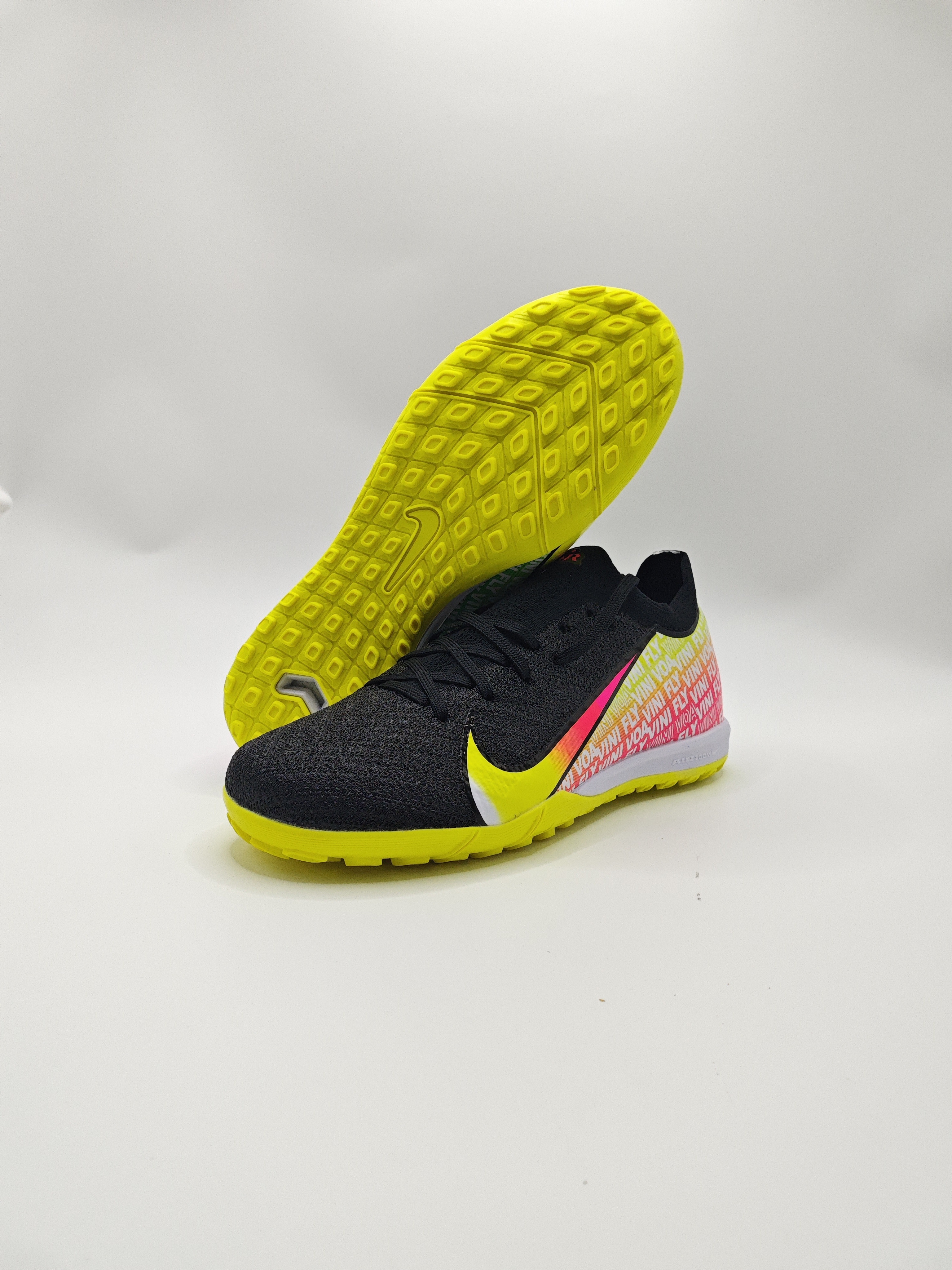 Nike Mercurial 16 Low-Top Built-in Full Air Cushion Waterproof Knit FG MD-Outsole Soccer Cleats