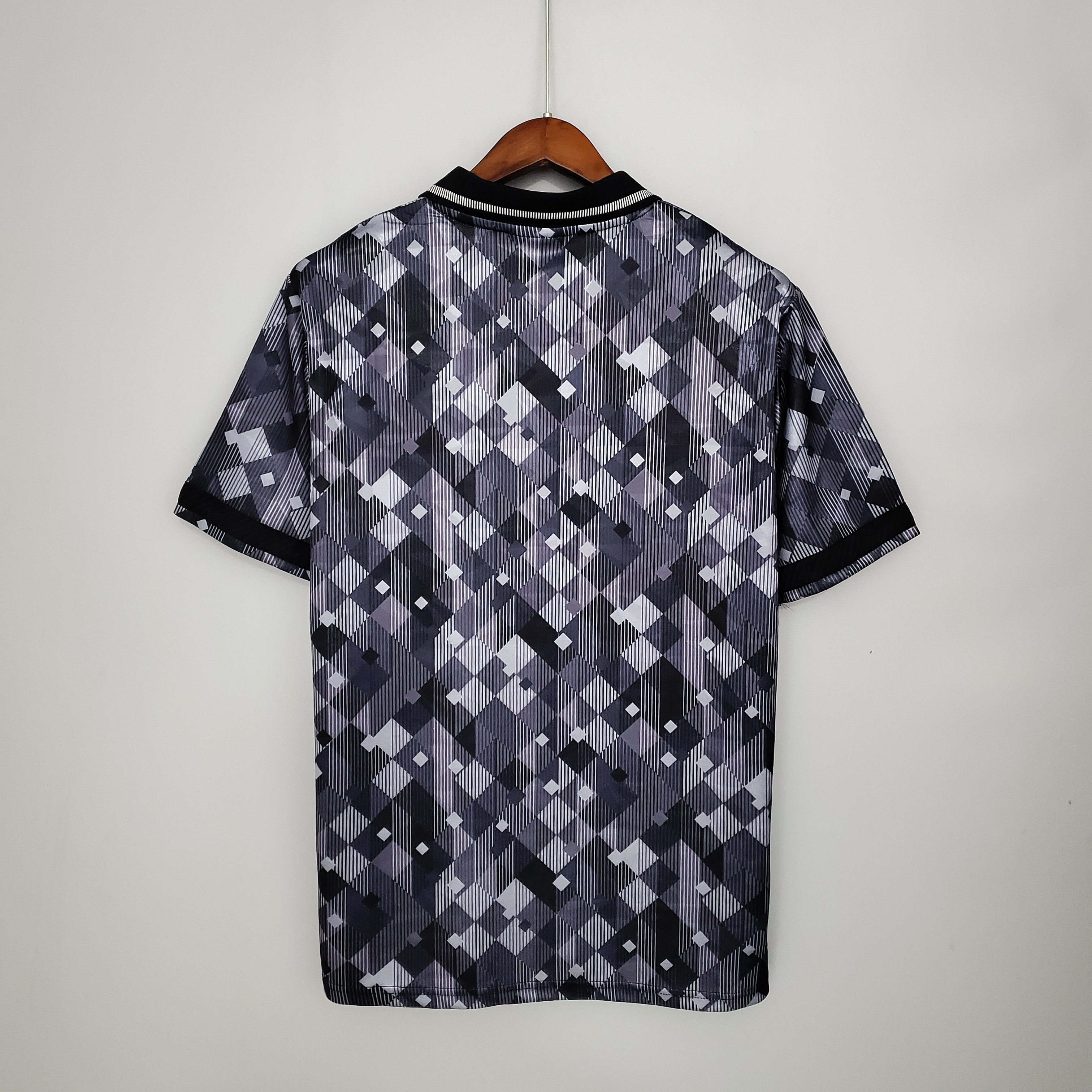 England 1990 Black Out Retro Jersey