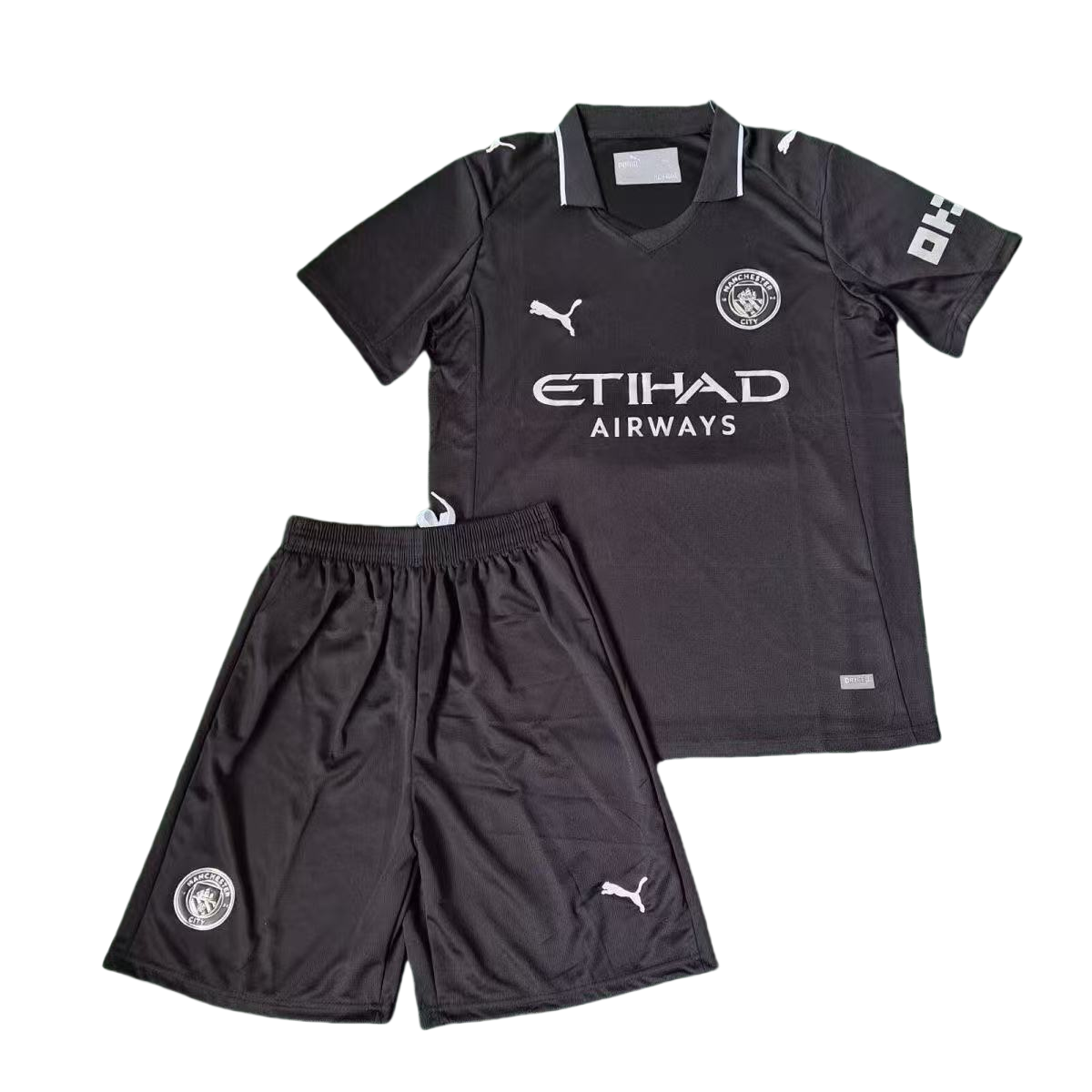 Kids Manchester city Away Footbal! Shirt kit 2025/2026