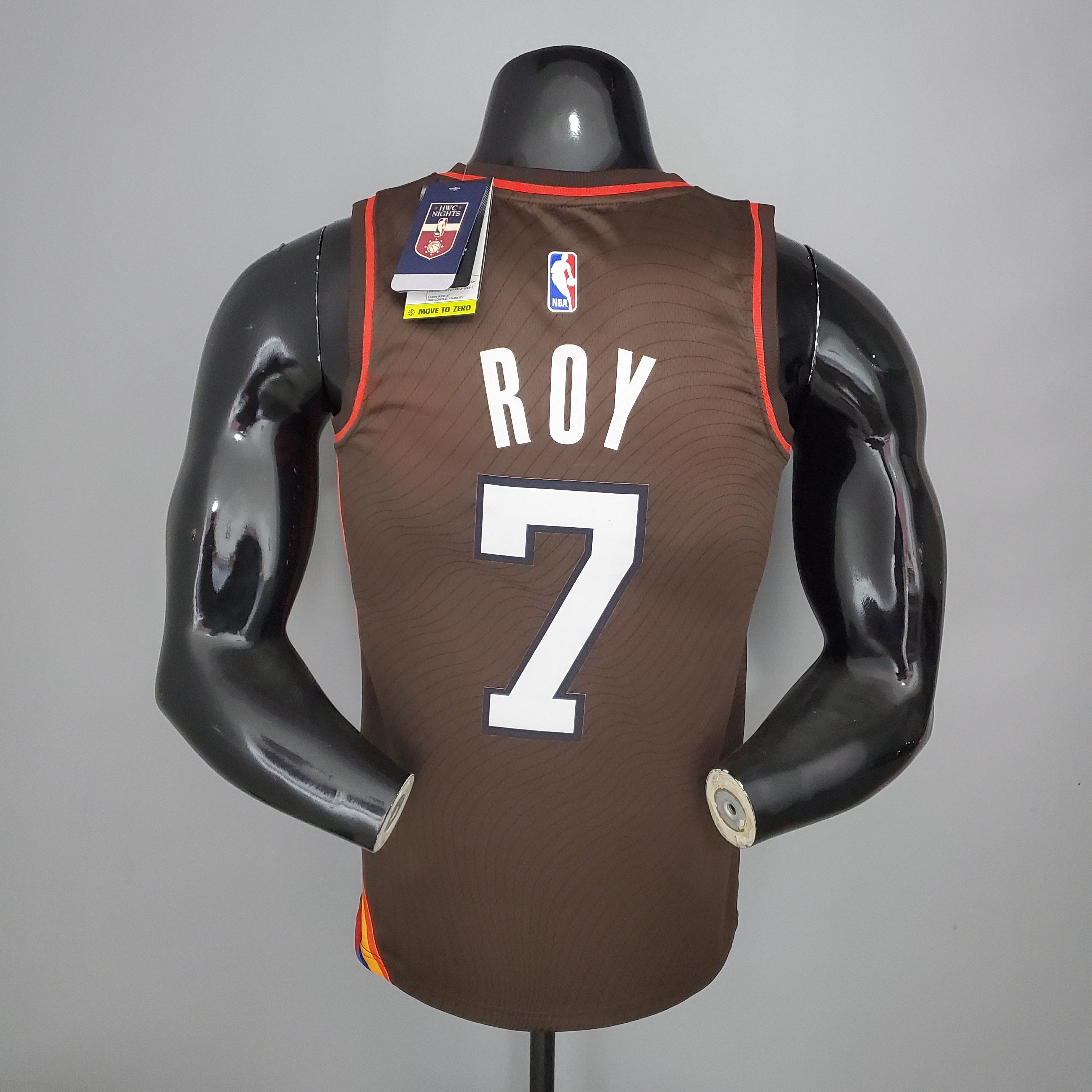 Brandon Roy Portland Trail Blazers 2021 City Edition Swingman Jersey Brown