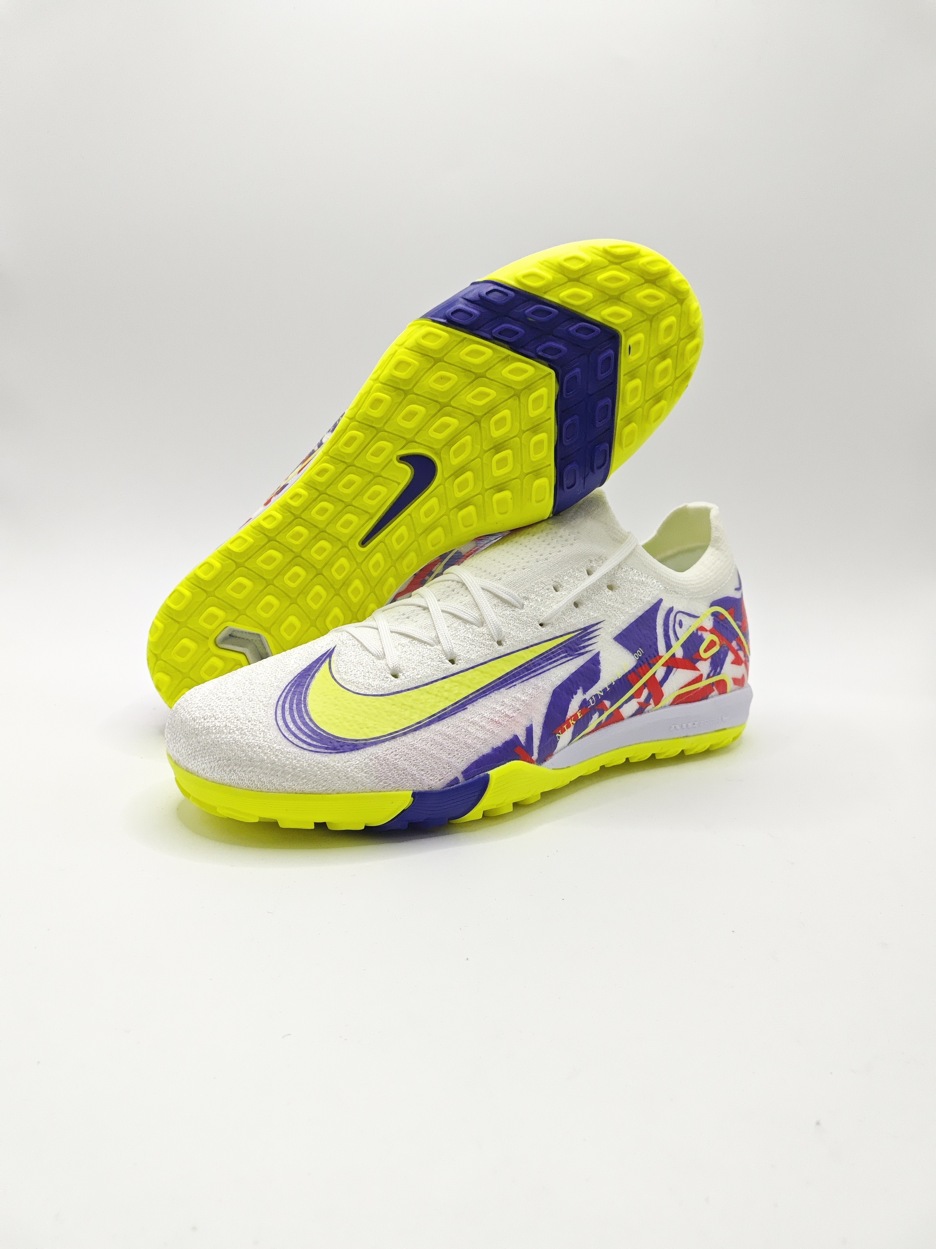 Nike Mercurial 16 Low-Top Built-in Full Air Cushion Waterproof Knit Turf Studs MD Outsole Soccer Cleats