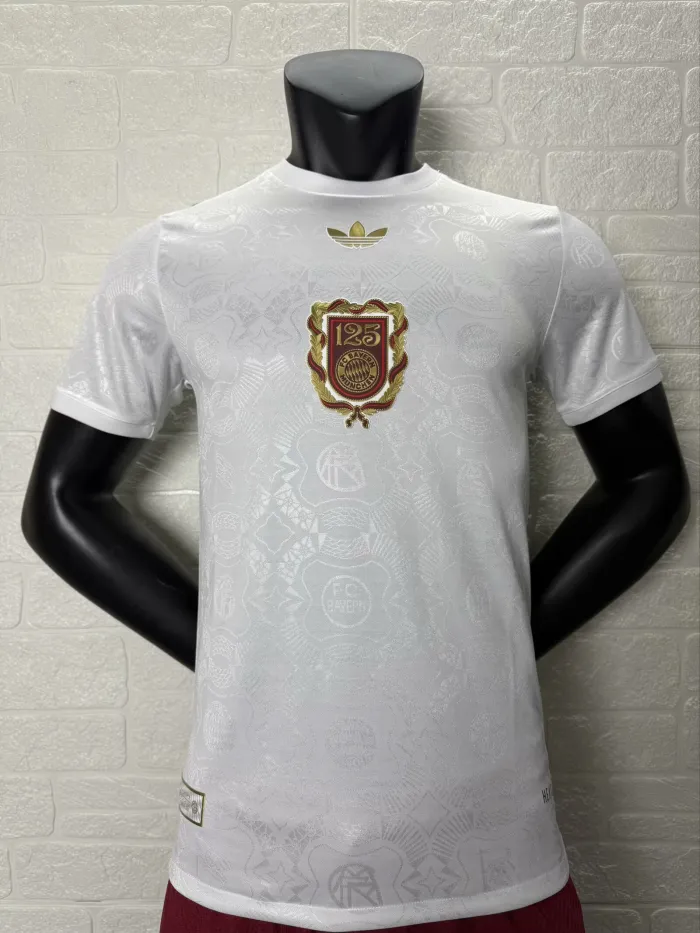 Bayern Munich 125th Anniversary Player Jersey 25/26 White