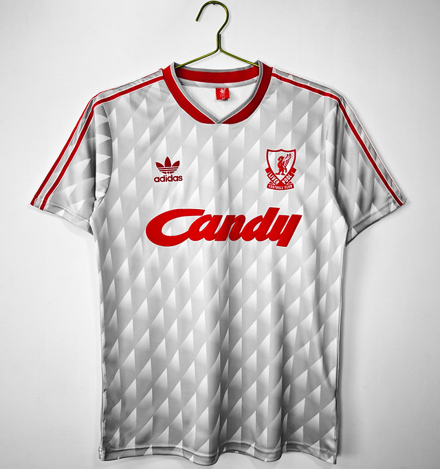 RUSH #9 Liverpool Retro Jersey Away Shirt 1989-91