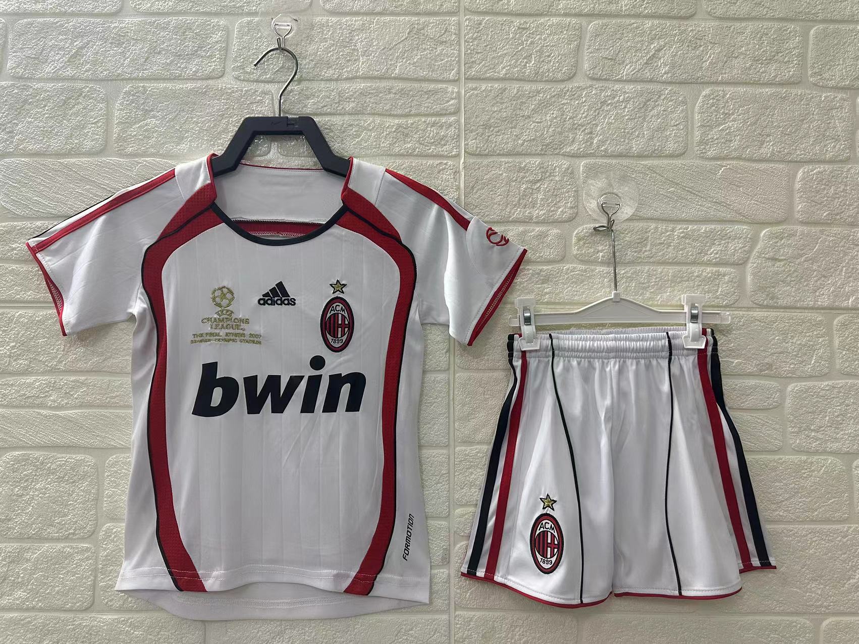 AC Milan Away Retro Kids Suit 2006/07
