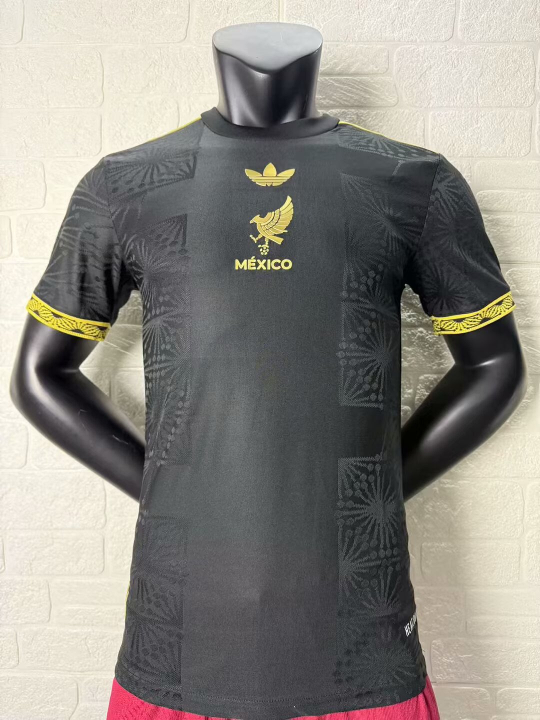 Mexico Gold Man Player Jersey 25/26
