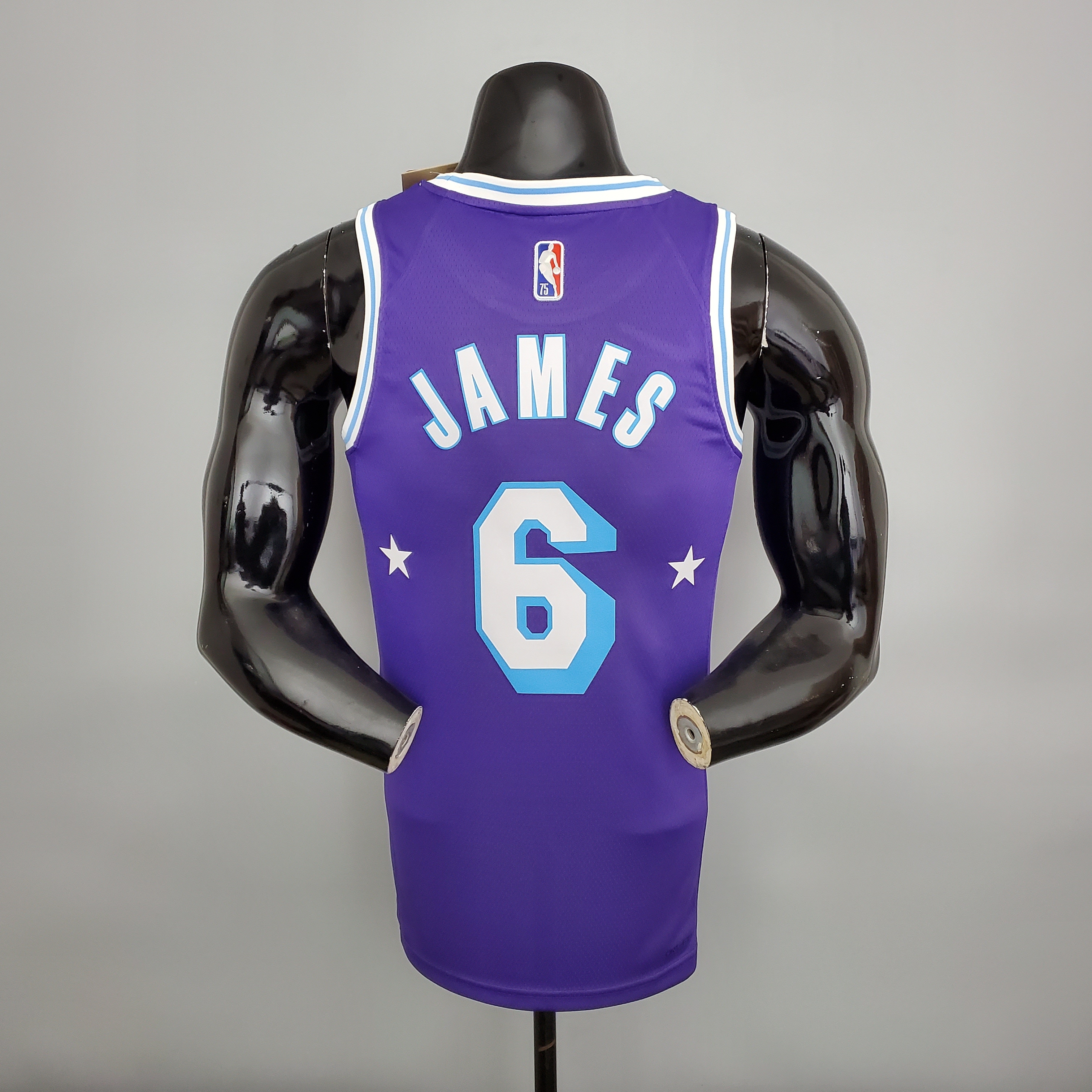 LeBron James Los Angeles Lakers 2021/22 City Edition Swingman Jersey Purple