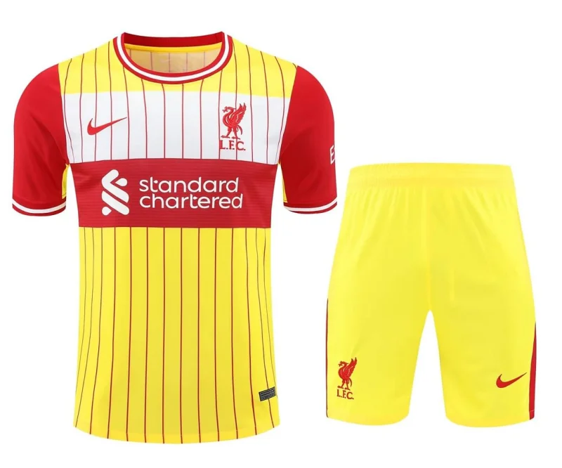 24-25 Liverpool Training Wear Yellow Suit Shirt
