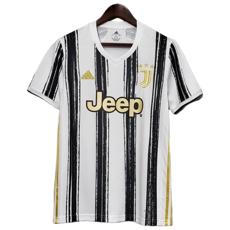 20-21 Juventus Home Soccer Retro Jerseys Shirt