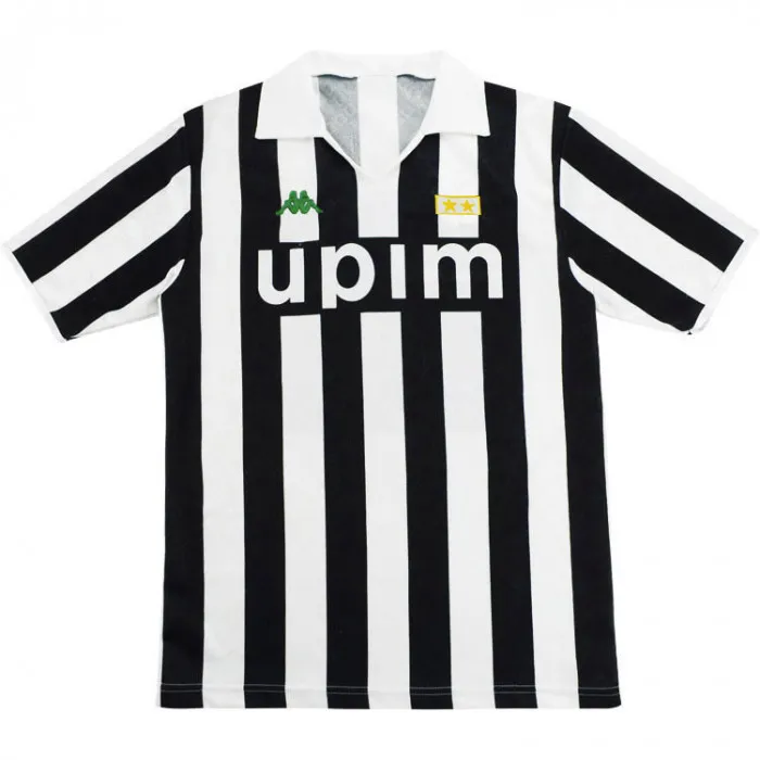1990-91  Juventus Retro Jersey Home