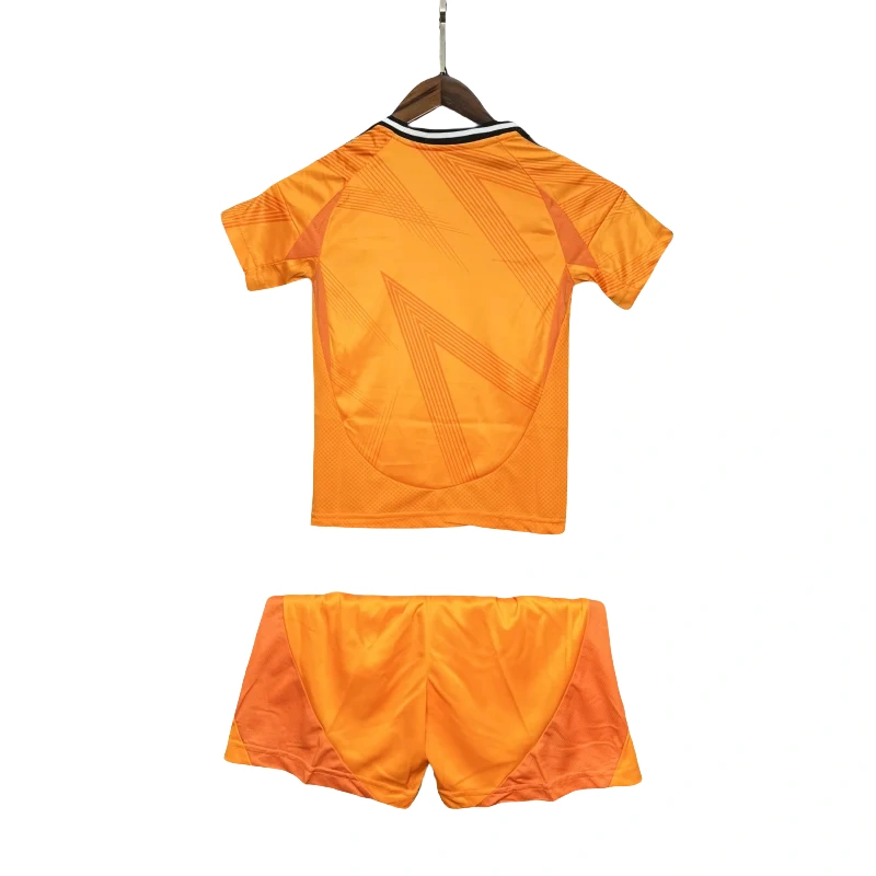 24-25 Real Madrid Third Away Kids Kit Soccer Jersey+Shorts