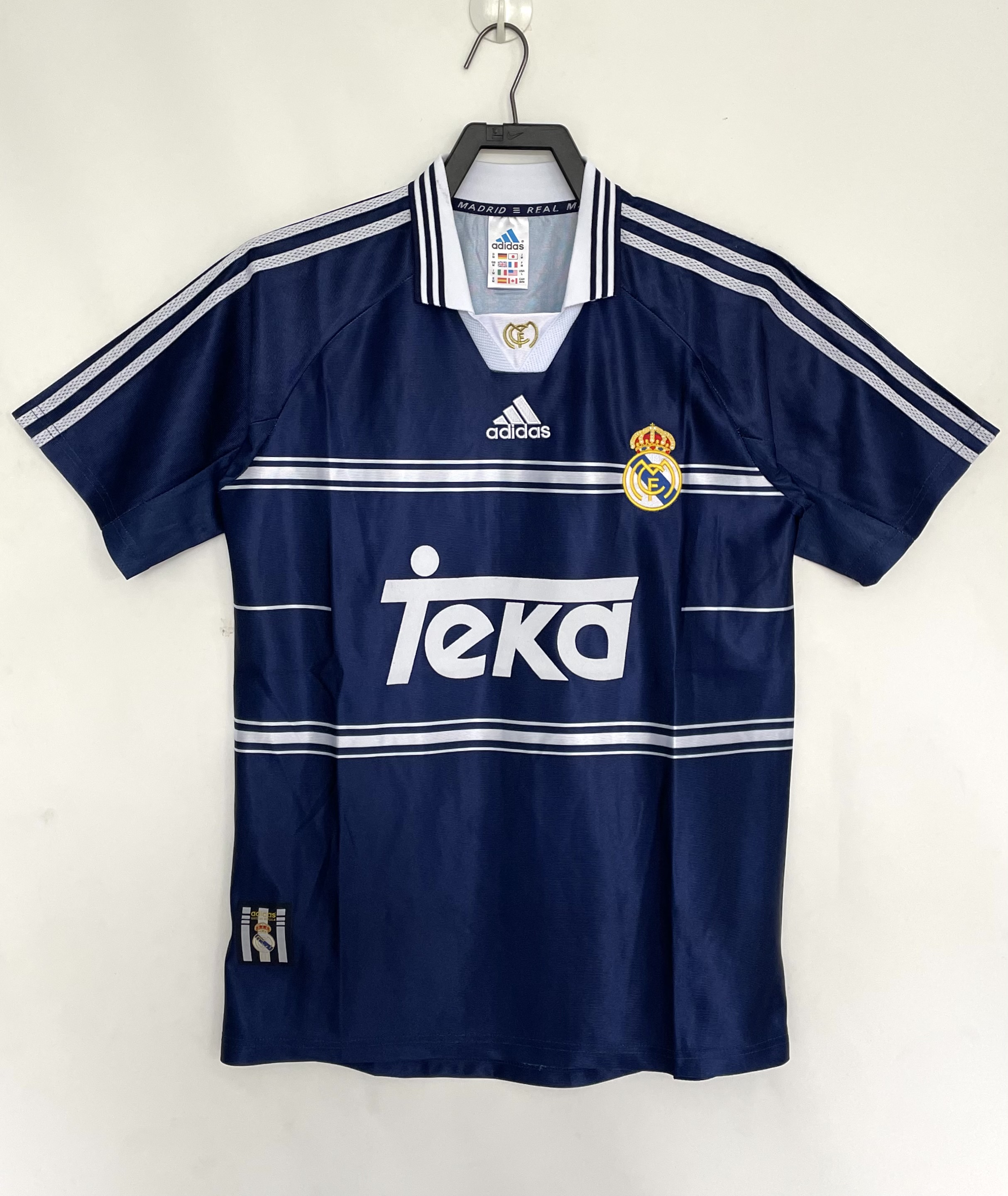 Real Madrid Away Retro Jersey 1998/99