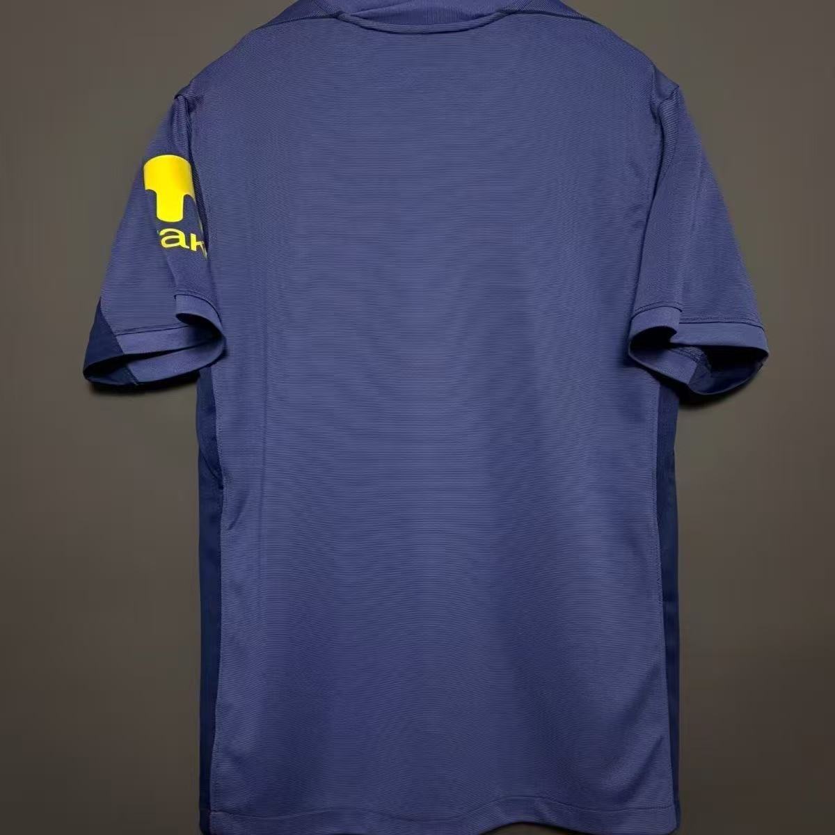 Atletico Madrid 25/26 Third Player Version Jersey Blue Yellow | Nike Riyadh Air Sponsor