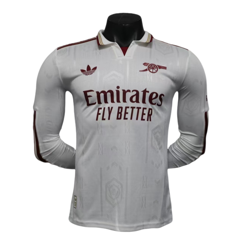 Arsenal Third Away Long Sleeve Football jersey 2025-2026 Player version