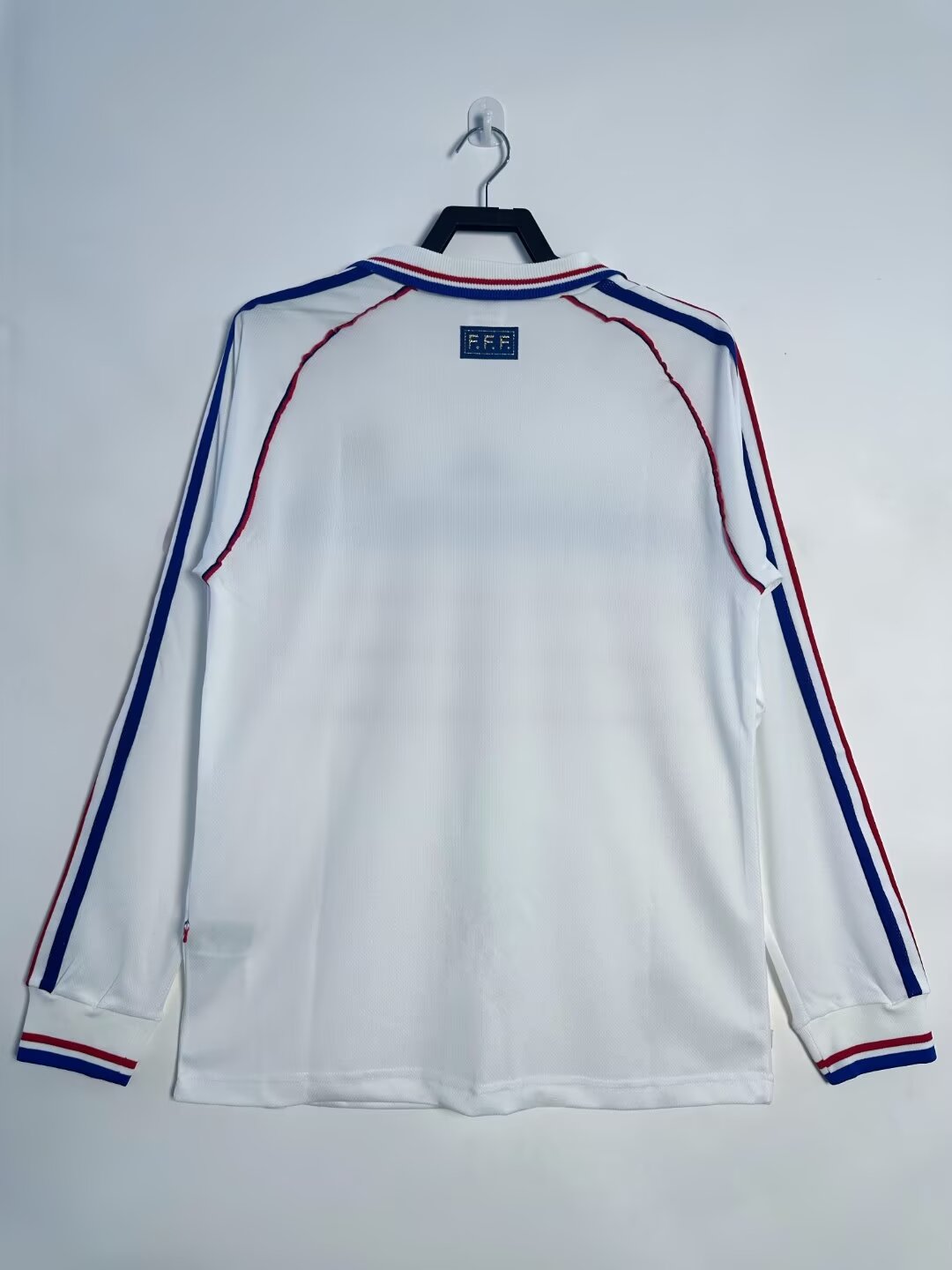 France Away Retro Long Sleeve Jersey 1998