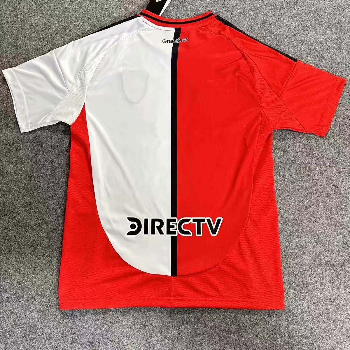River Plate 2025/26 Away Jersey Red White Split Design | Adidas AEROREADY Fan Version