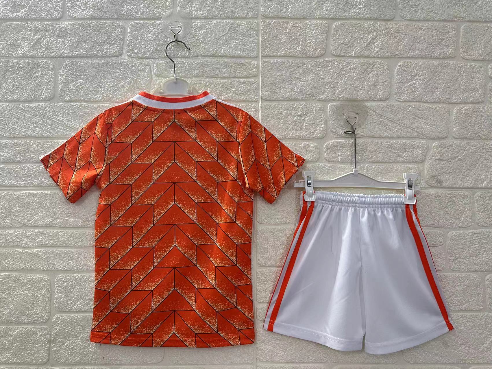 Netherlands Home Retro Kids Suit 1988