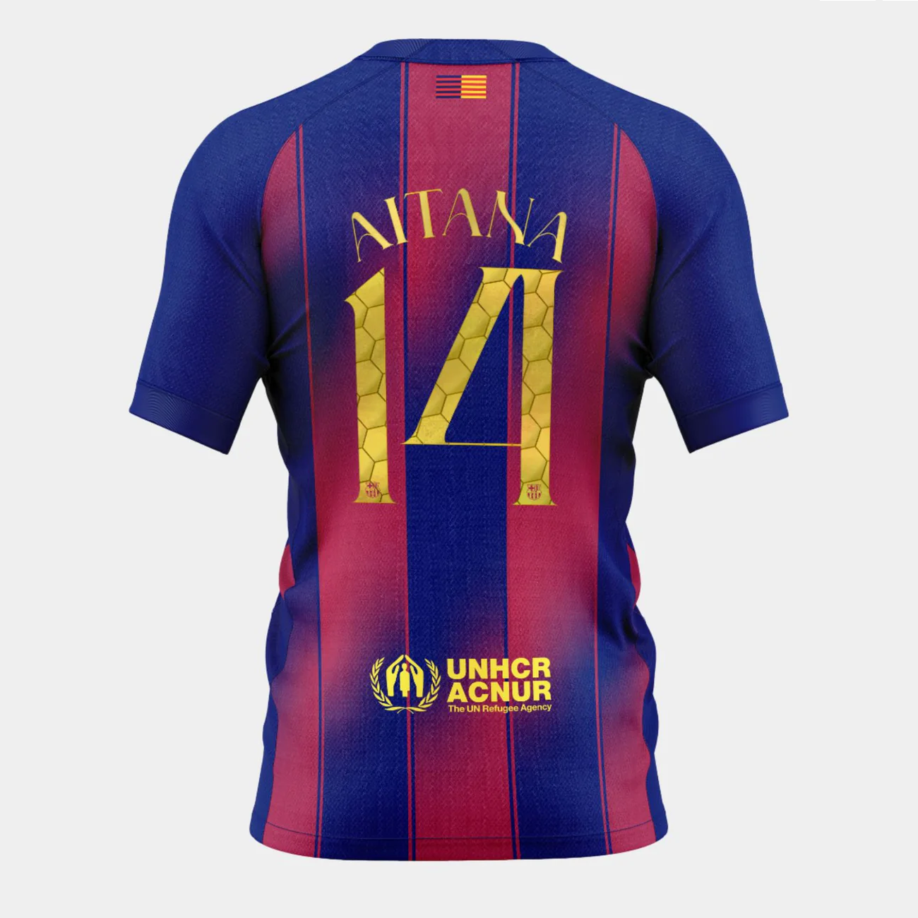 Men’s Shirt Aitana Bonmatí 2025 FC Barcelona – Ballon d’Or Edition