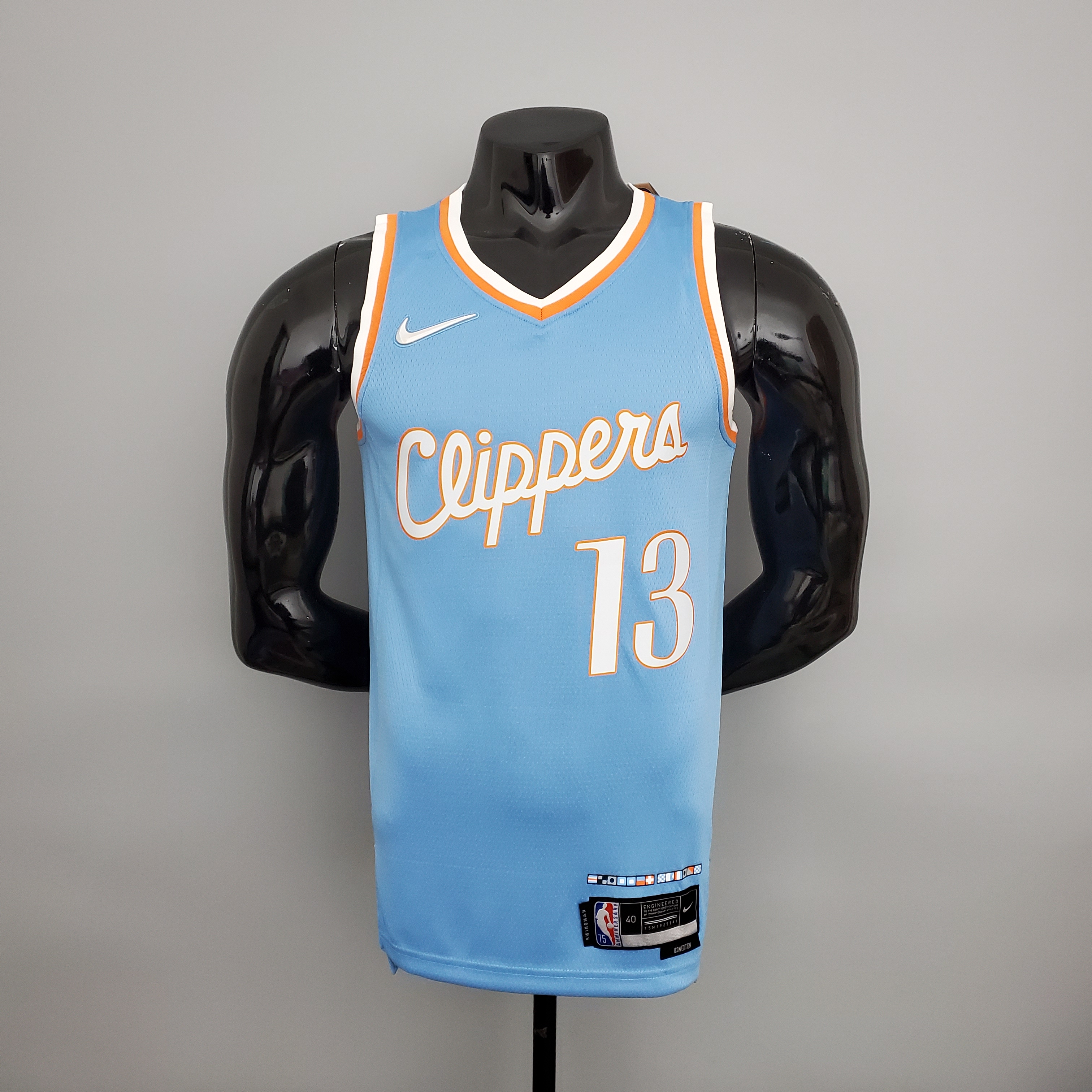 Paul George LA Clippers 2022 City Edition Swingman Jersey Blue
