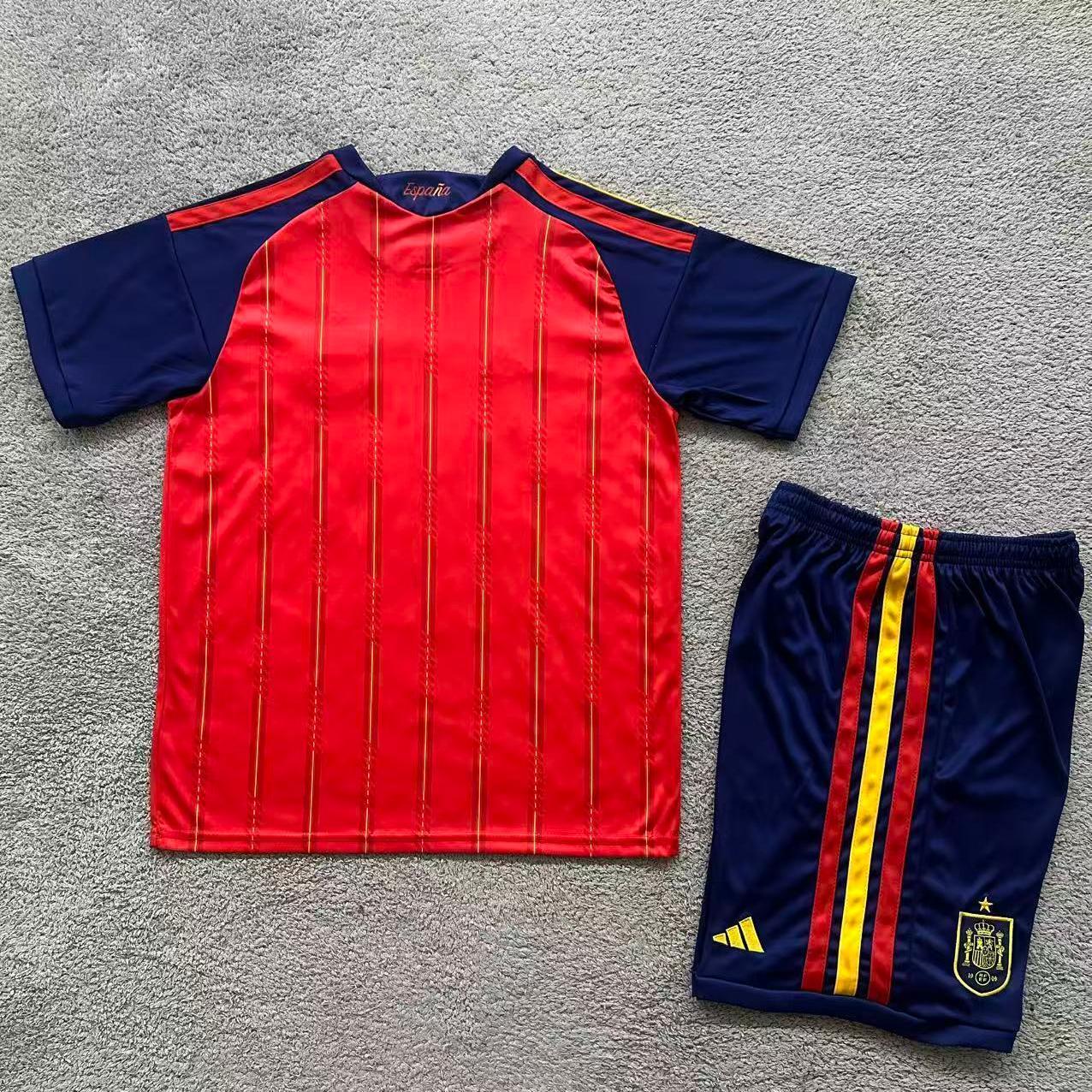 2026 World Cup Spain home fans' version suit
