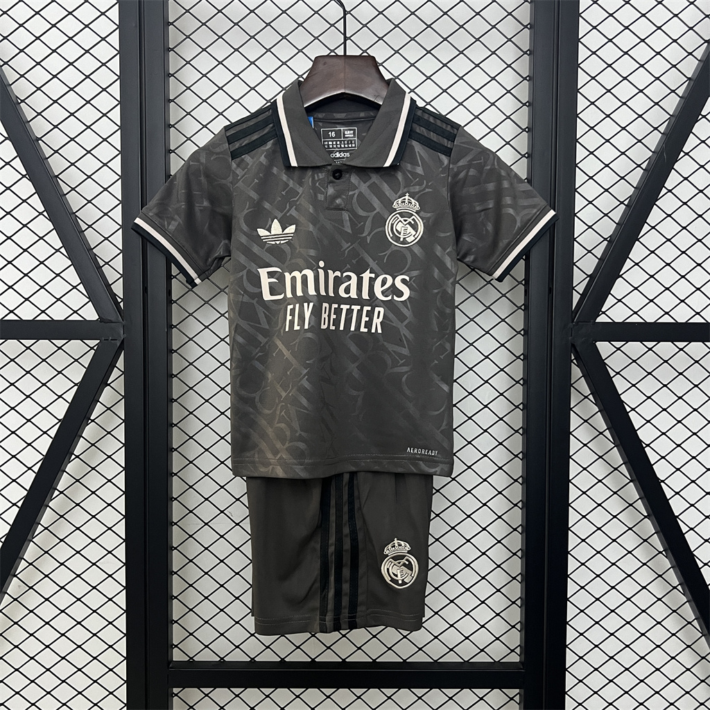 Real Madrid Third Kids Suit 24/25