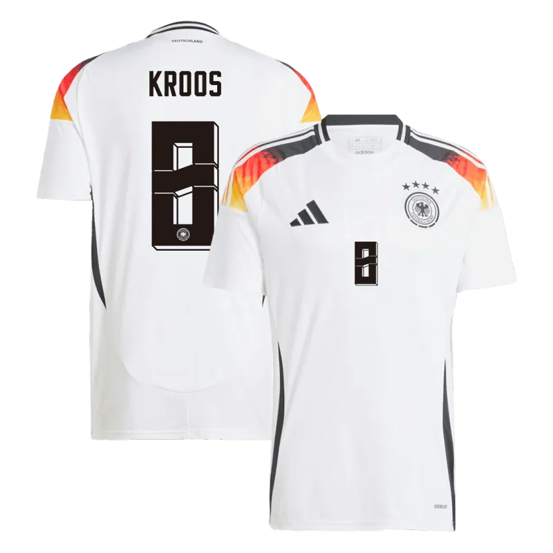 Germany Home KROOS #8 MUSIALA #10 HAVERTZ #7 WIRTZ #17 Jersey EURO 2024
