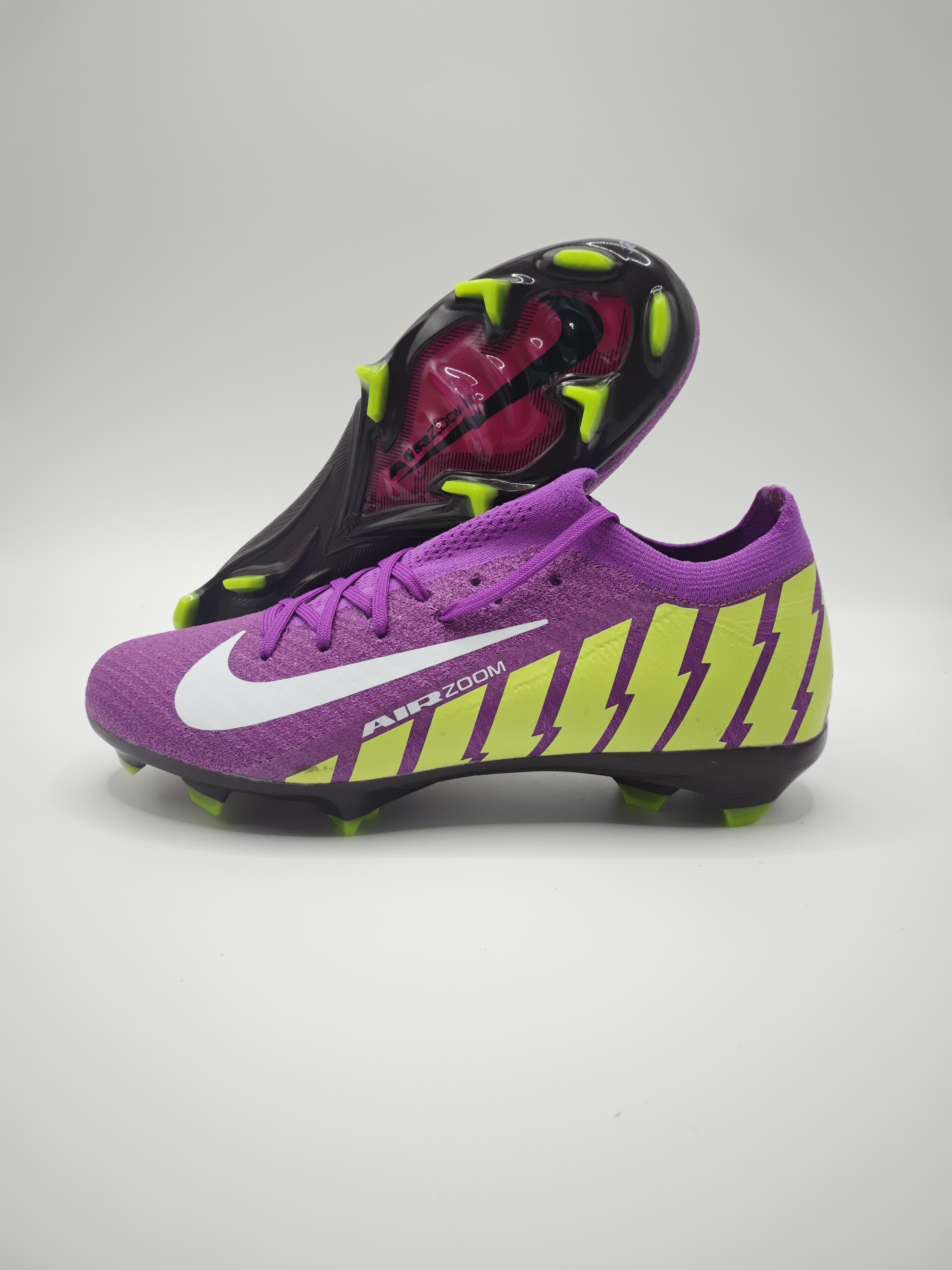 Nike Mercurial 16 with Built-in Bonded Pack: Full Air Cushion, Waterproof Knit FG Soccer Cleats
