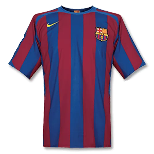 2005/06 Barcelona UCL Final Retro Jersey Home