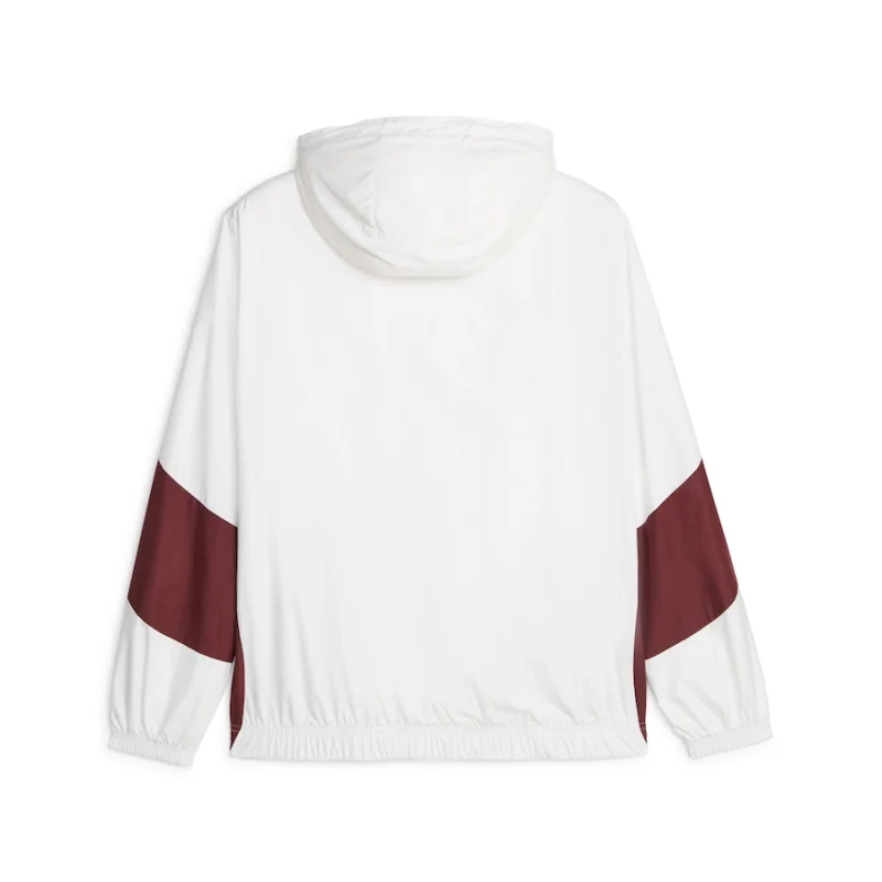 2024/2025 Manchester City Jersey Windbreaker White and Red