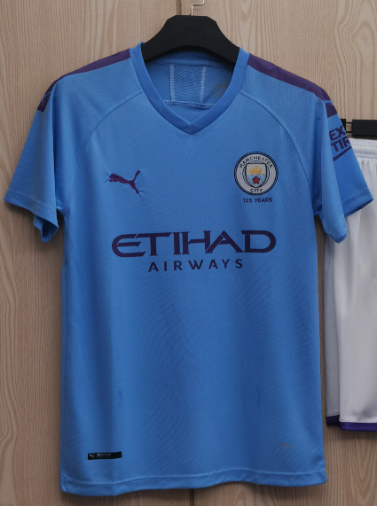 Manchester City Home Man Jersey 19/20 Tops