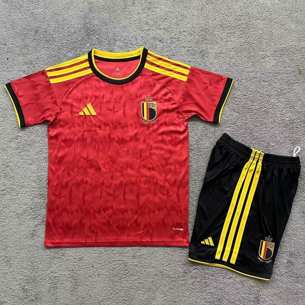 2026 World Cup Belgium home fans' version suit