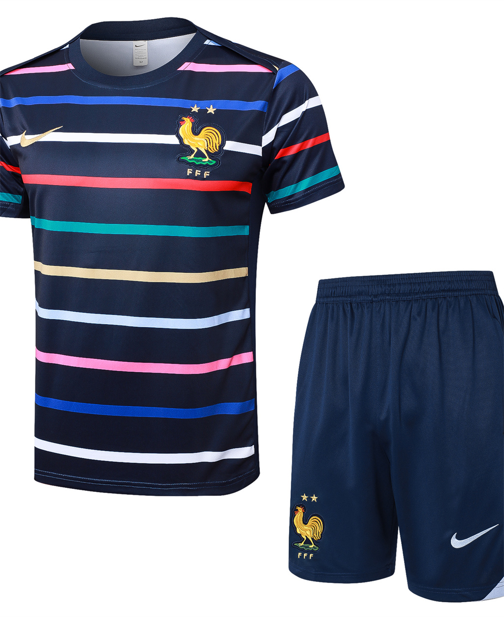 France Training Short Sleeve Suit 24/25