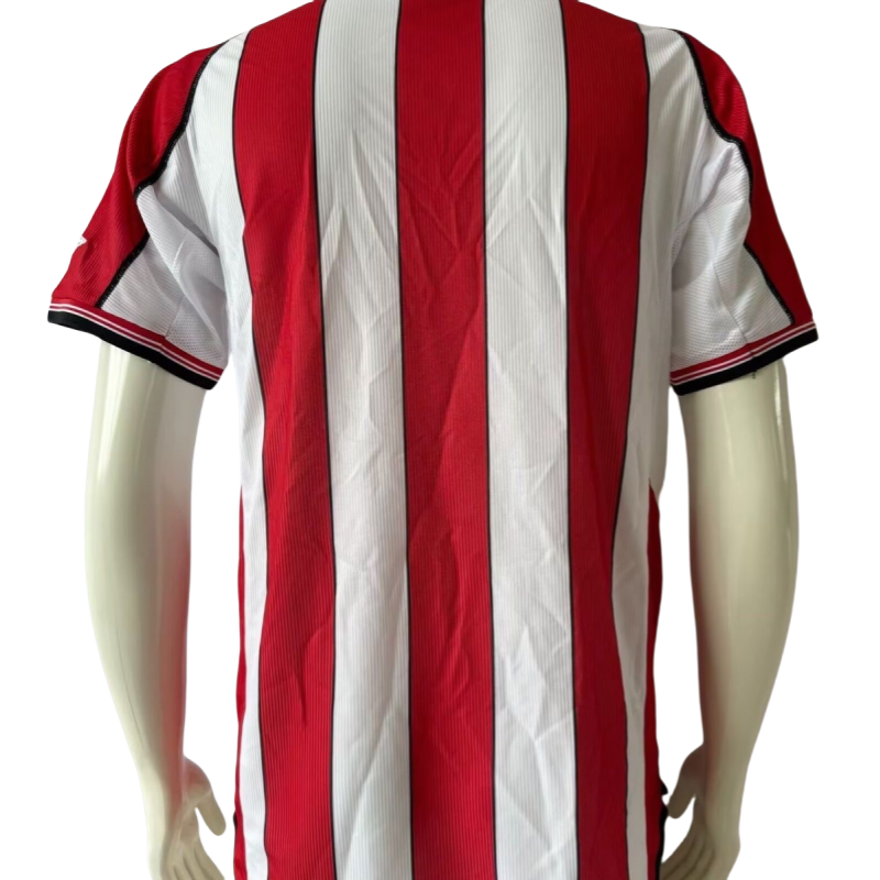 2002-2003 0lympiacos Home Retro Soccer Jersey