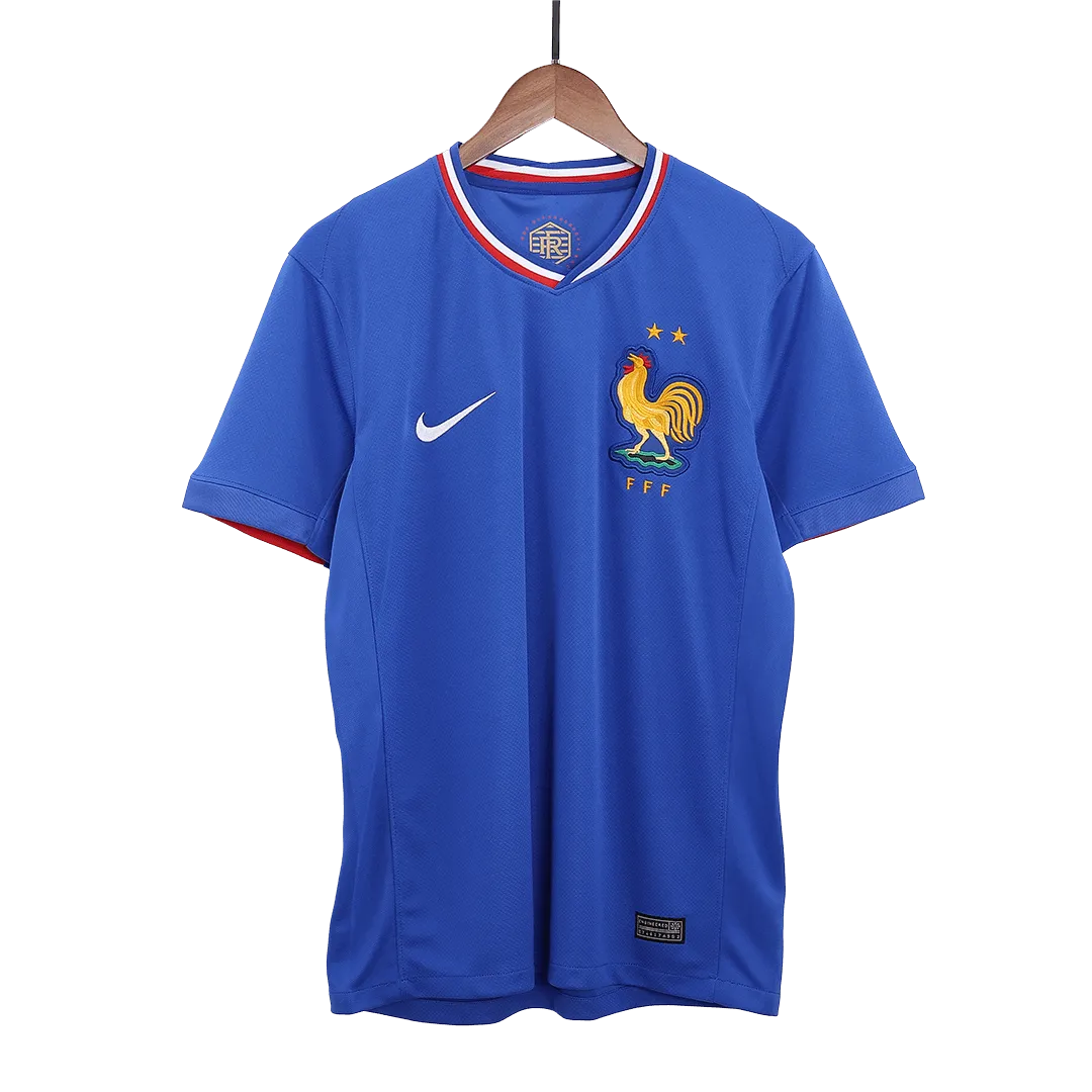 France Home Jersey Euro 2024 MBAPPE #10 GIROUD #9 GRIEZMANN #7 Soccer Apparel