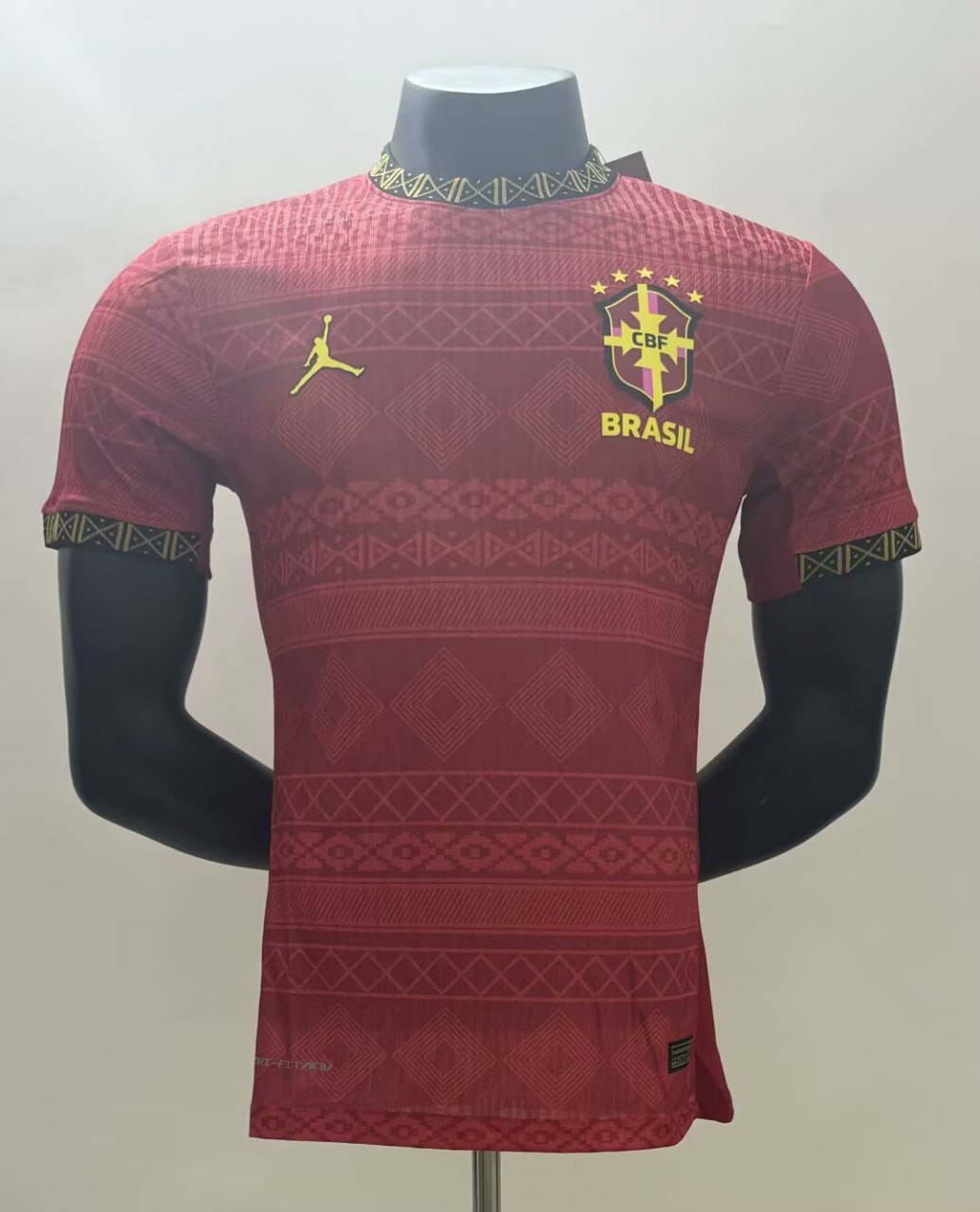 Brazil Red Special Edition Player Version Man Jersey