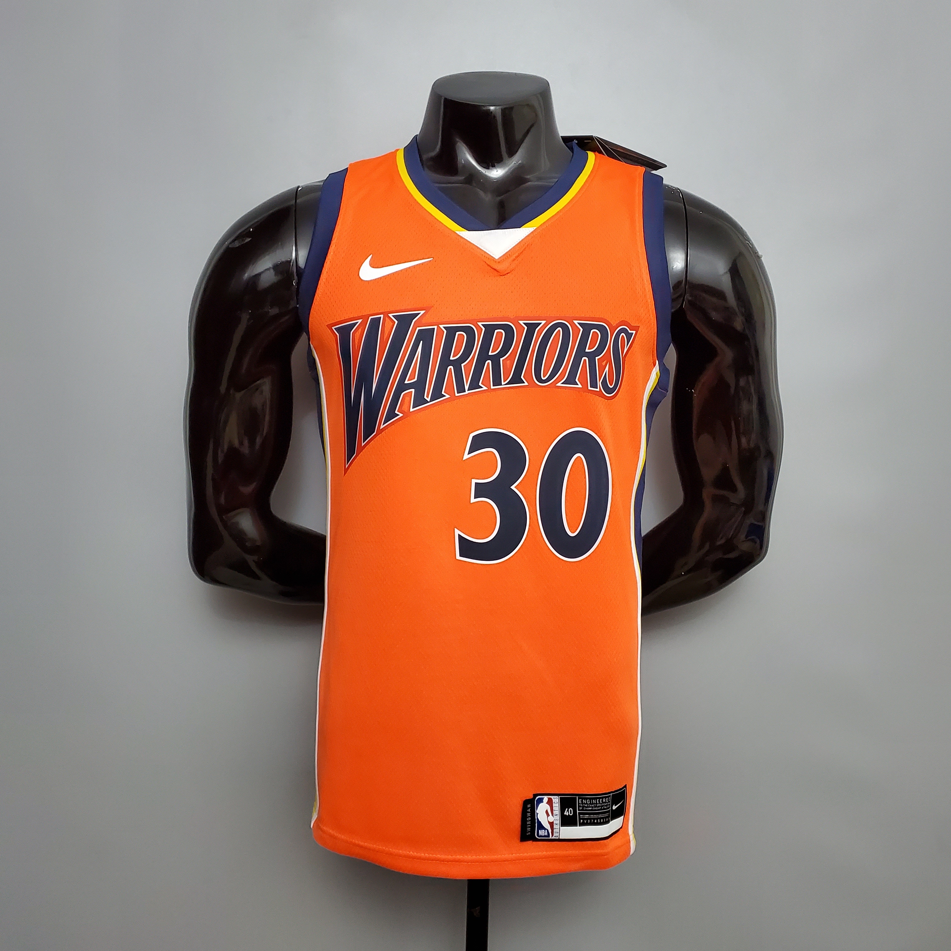 Stephen Curry Golden State Warriors Swingman Jersey Orange