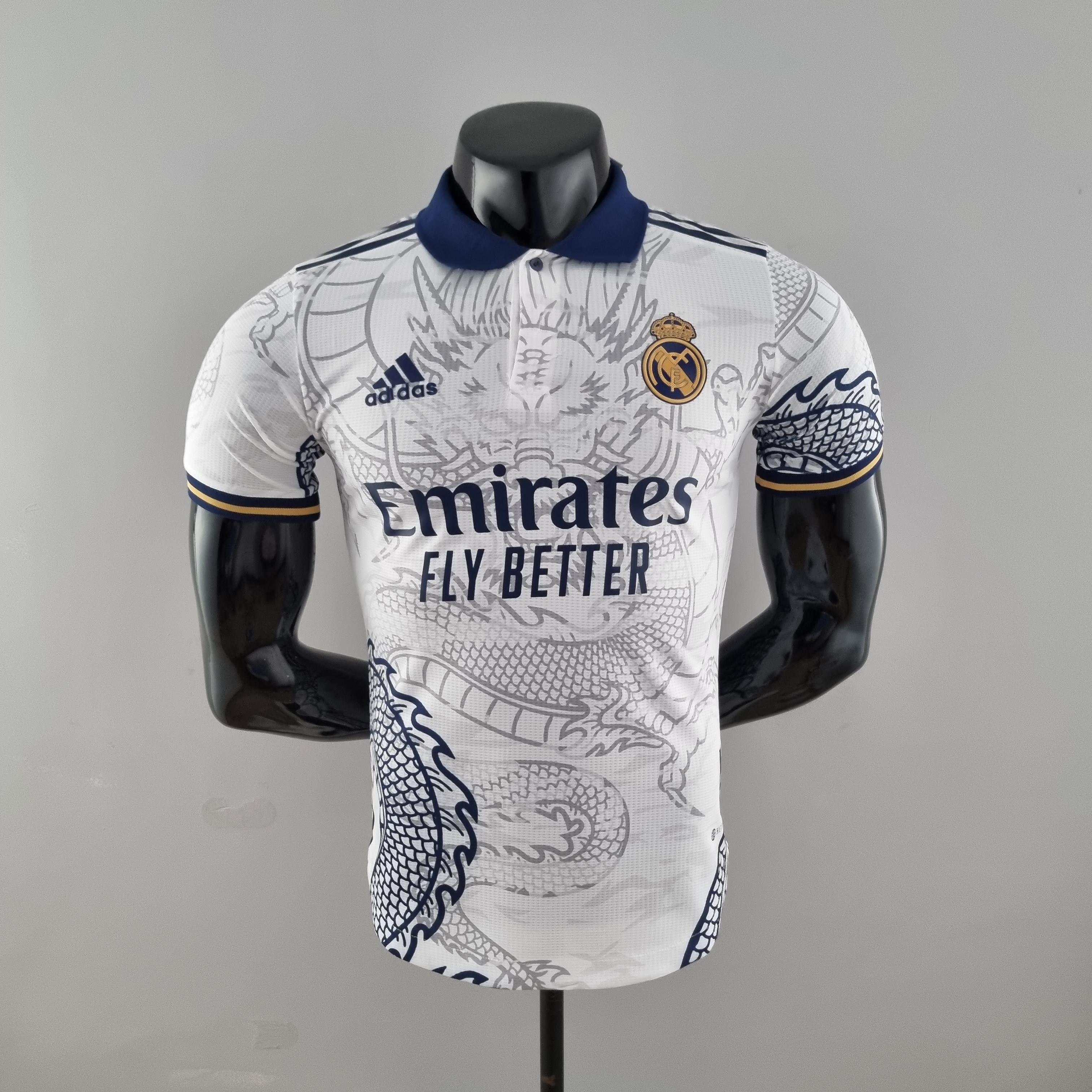 Real Madrid Chinese Dragon White Player Jersey 22/23