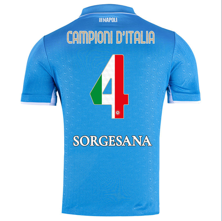 Napoli CAMPIONI D'ITALIA Home Man Jersey 24/25