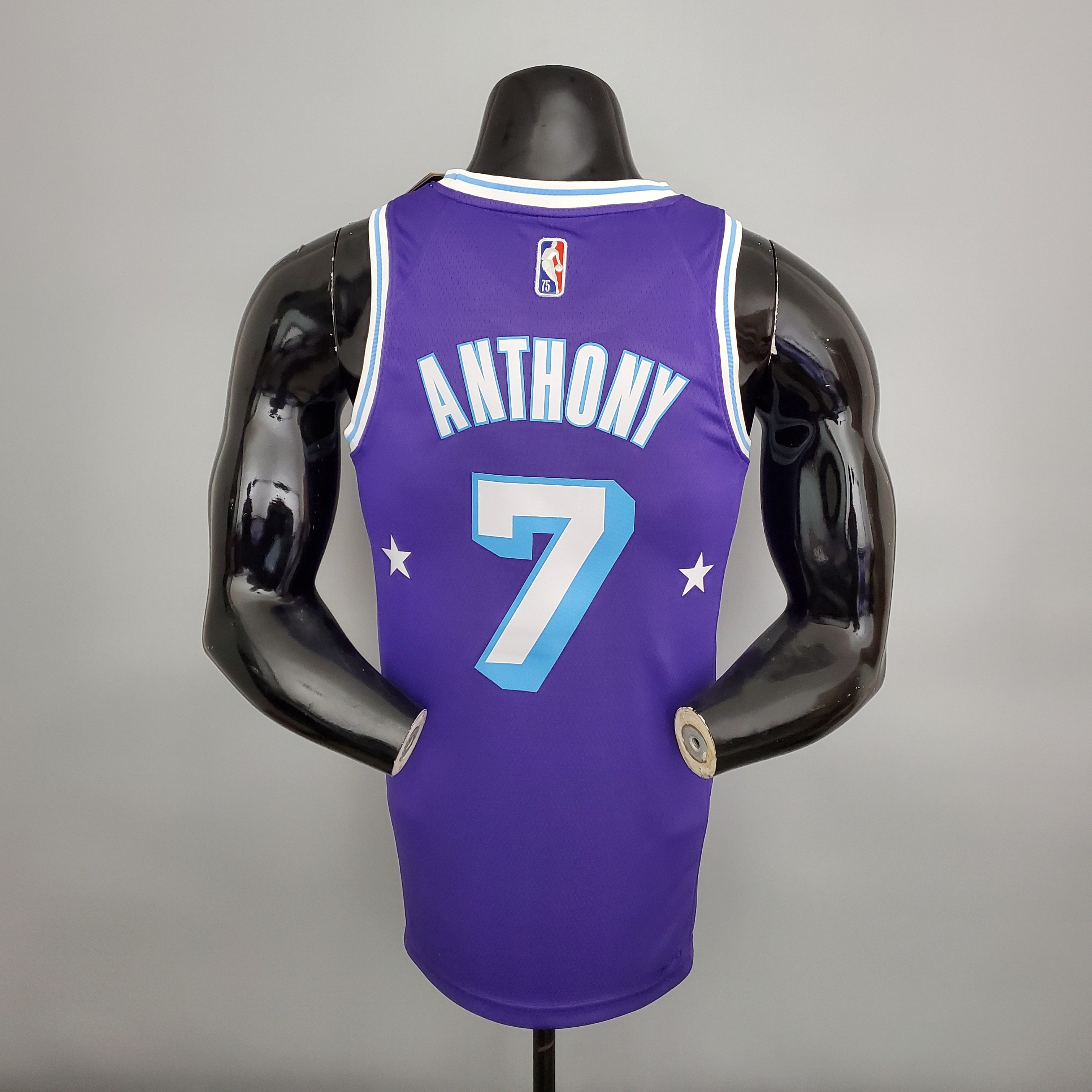 Carmelo Anthony Los Angeles Lakers 2021/22 City Edition Swingman Jersey Purple