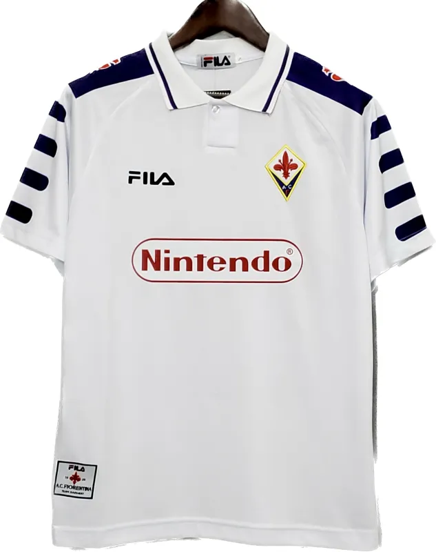 98-99 Fiorentina Retro Jersey Away