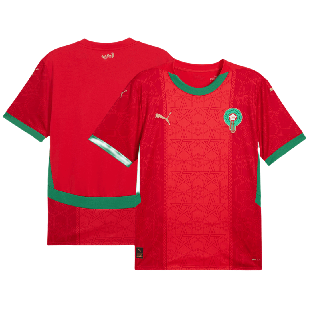 Morocco Soccer Jersey Home Shirt 2024-25
