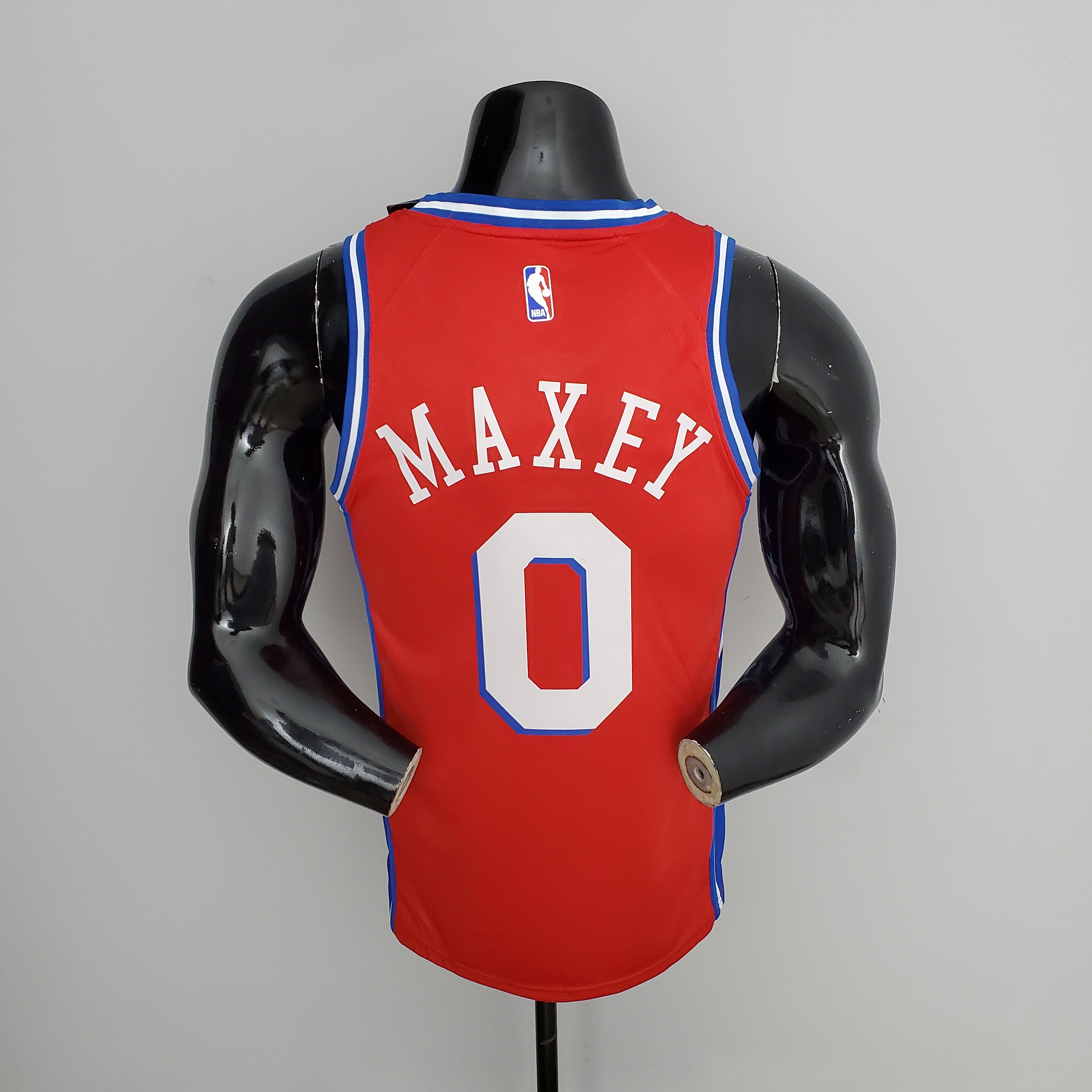 Tyrese Maxey Philadelphia 76ers Themed Red Swingman Jersey