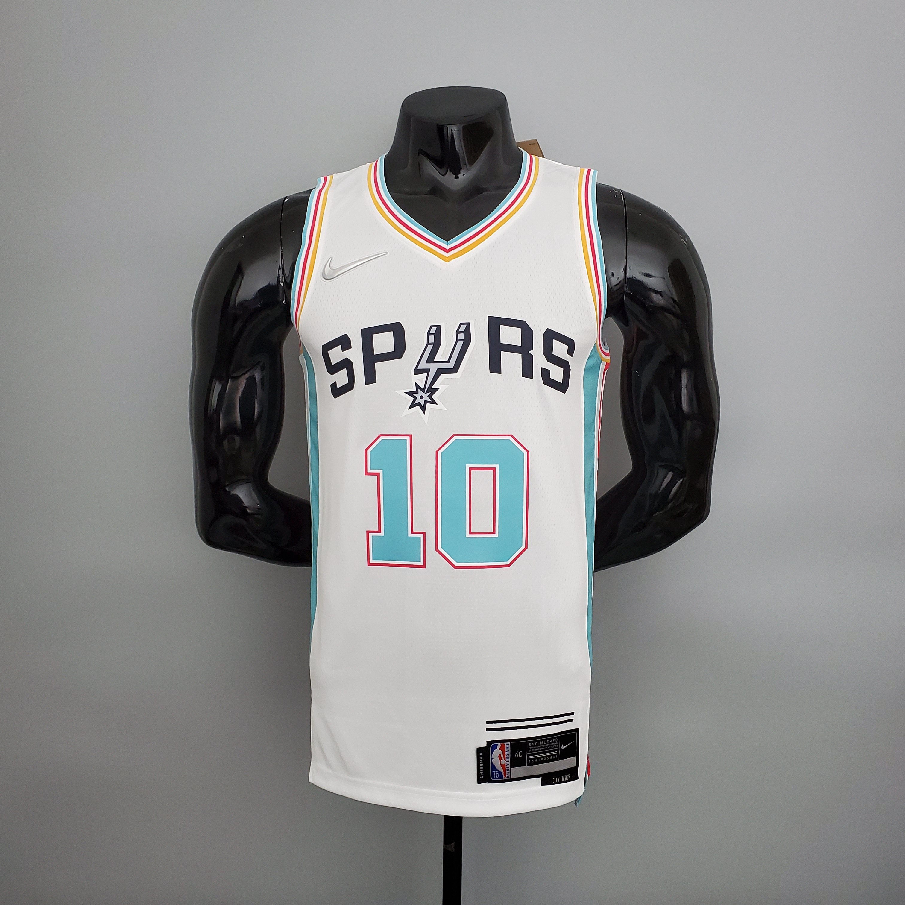 DeMar DeRozan San Antonio Spurs 2022 City Edition Swingman Jersey White