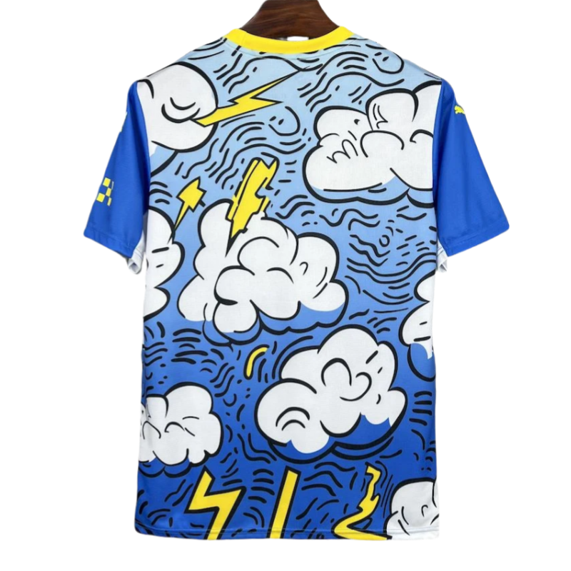 Manchester City Blue and White Concept Version Football Jersey 2025/2026