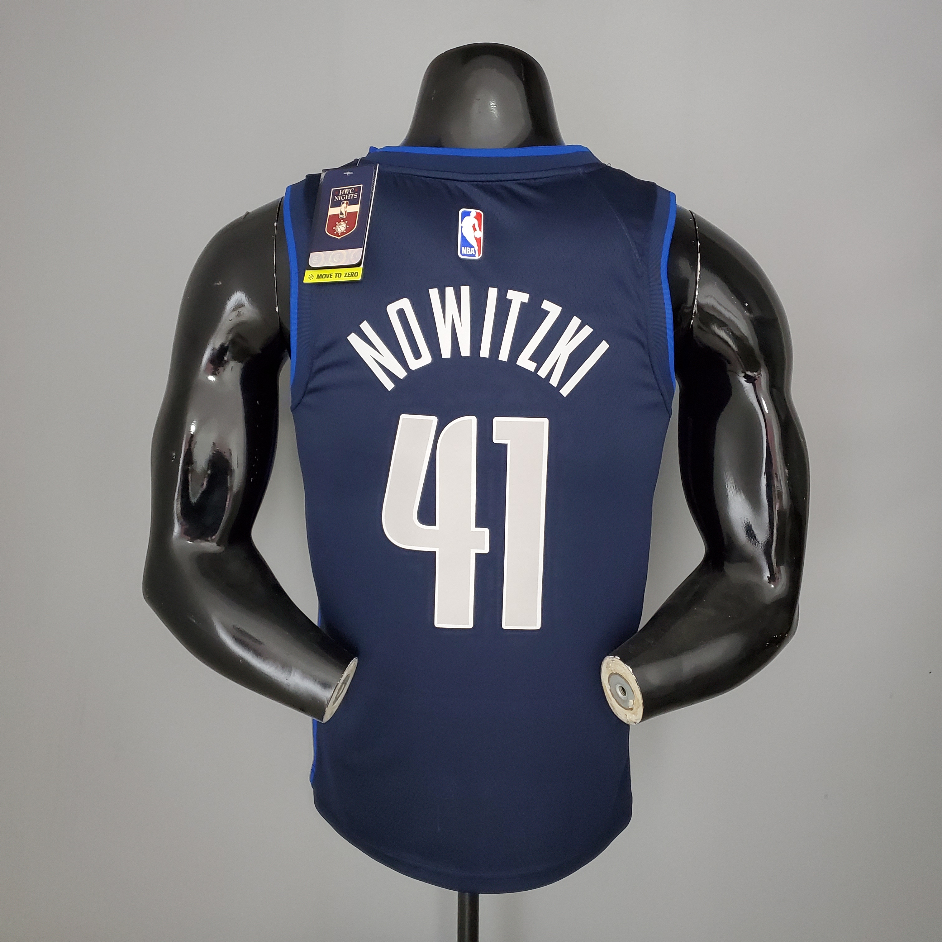 Dirk Nowitzki Dallas Mavericks Iceberg Edition Swingman Jersey Blue