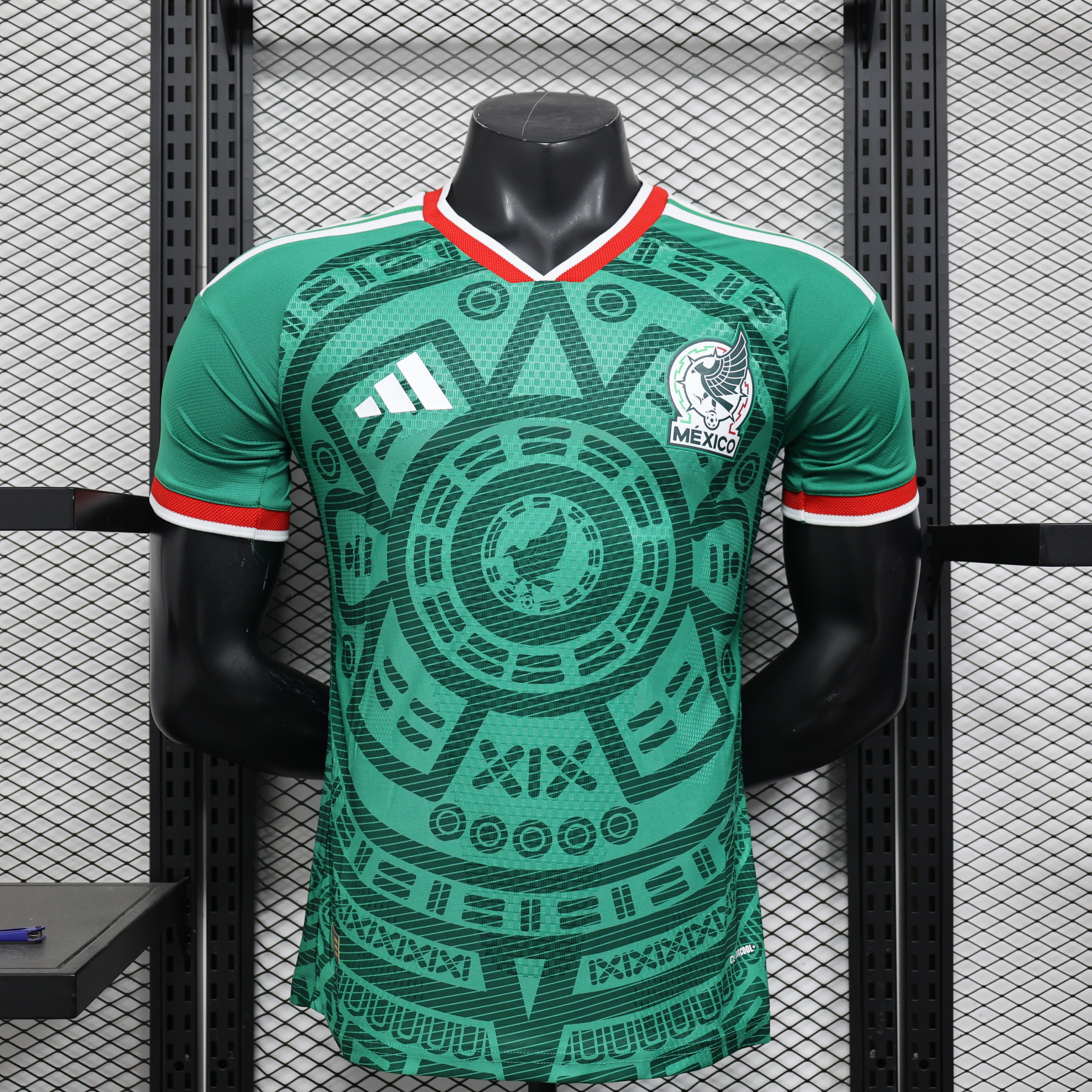 Mexico 2026 World Cup Home Player Version Soccer Jersey